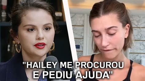 Selena Gomez Exp E Conversa Recente Hailey Bieber Youtube