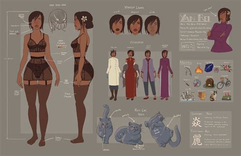 Character Reference Sheet Rei By Sidroq On Deviantart Worksheets