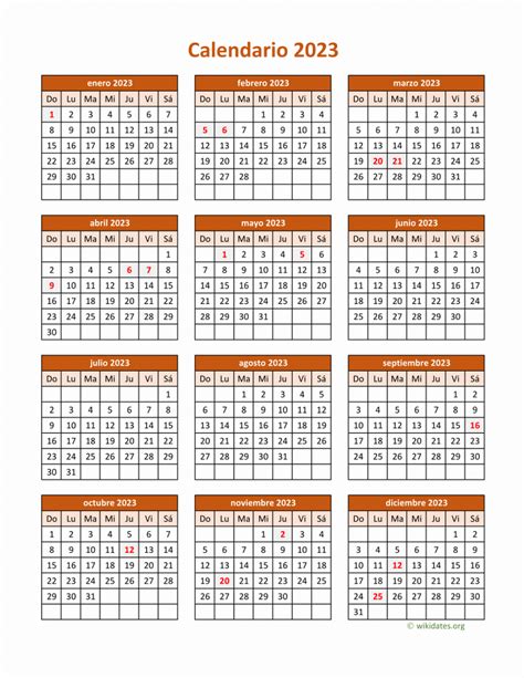 Calendario Feriados Conoce Todos Los Festivos Y Fin De Semanas