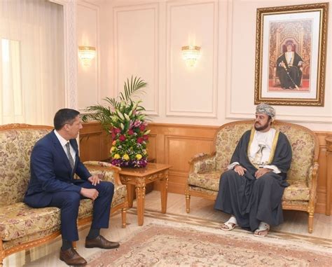 Hh Sayyid Asaad Bids Farewell To Swiss Ambassador The Arabian Stories