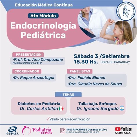 Endocrinolog A Pedi Trica Sociedad Paraguaya De Pediatr A