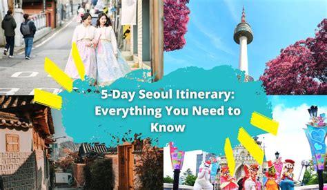 5 Day Seoul Itinerary Everything You Need To Know KKday Blog