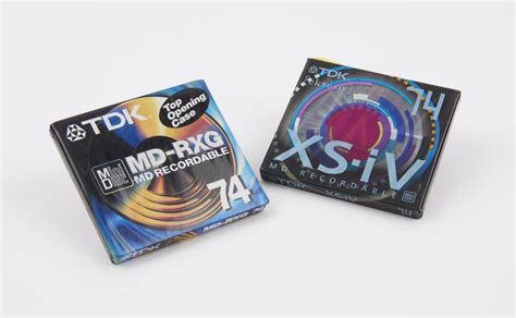 Tdk Md Rxg Minute Md Recordable Minidisc Science Museum Group