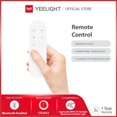 Yeelight Bluetooth Remote Control | Lazada