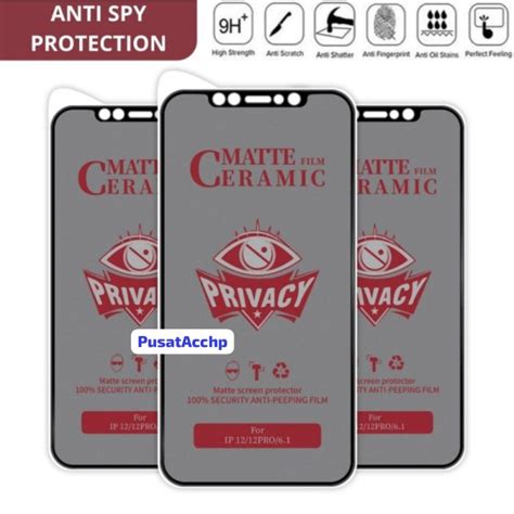 Jual PAH INFINIX Anti Gores Anti SPY Ceramic Privacy TG Hot 8 8 Lite 9 9 Play 10i 10 Play 10