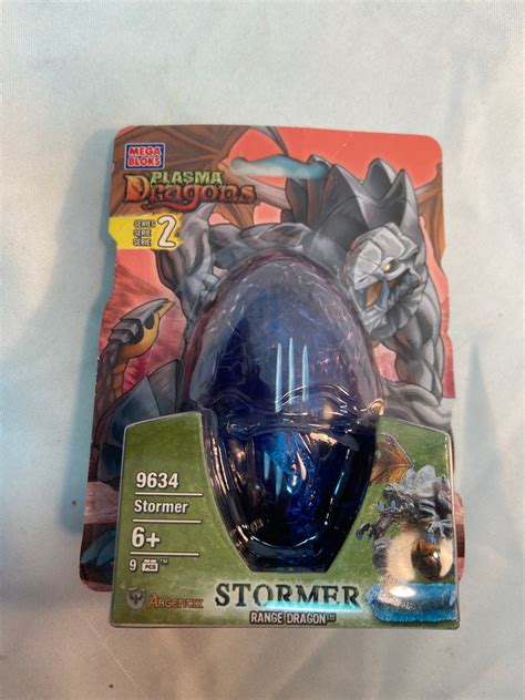 Mega Bloks Plasma Dragons Series 2 Stormer Range Dragon New Etsy