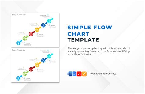 Simple Flow Chart Template in Pages, PDF, Word, Google Docs - Download ...