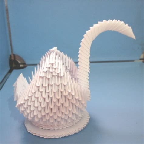 3D Origami Swan by tomboyfashionlover on DeviantArt