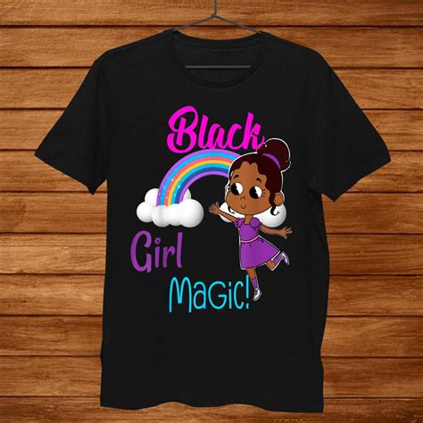 Black Girl Magic Melanin Pride African American Shirt Teeuni