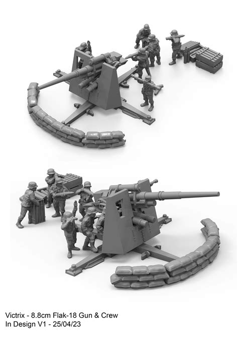 German 88mm Gun and Sd.Kfz.7 - Victrix Limited
