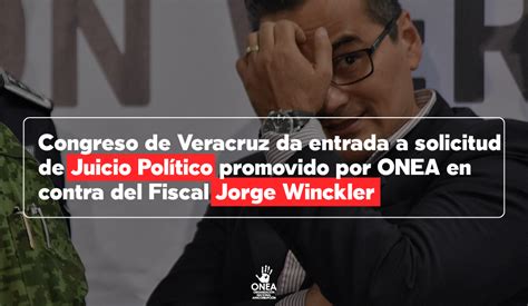 Congreso de Veracruz da entrada a solicitud de Juicio Político