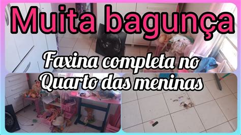 FAXINA Completa No Quarto Das Meninas ROTINA De Domingo YouTube