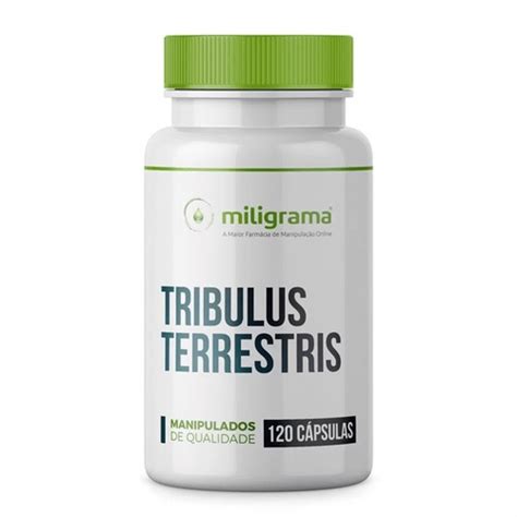 Comprar Tribulus Terrestris Miligrama 500mg Frasco Com 120 Cápsulas Cr