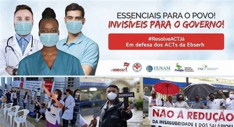 Empregados Da Ebserh Voltam A Se Mobilizar Em Ato Nacional No Dia De