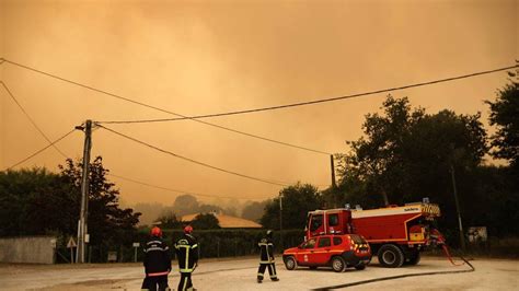 Incendies En Gironde 10 000 Habitants évacués 5 300 Hectares Brûlés