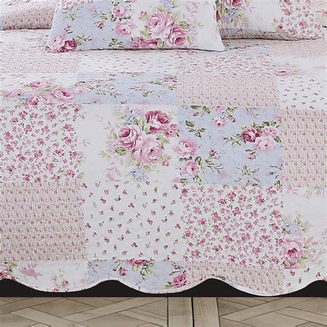 King Size Quilted Bedspread Bedding Sets For Girls Cotton Patchwork