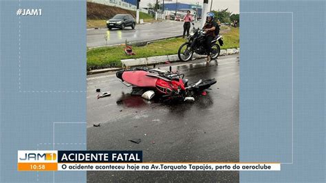 Motociclista Morre Ap S Colidir Contra Nibus Em Manaus Amazonas G