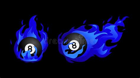 Flaming 8 Ball Tattoo