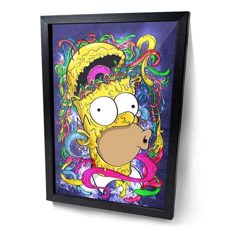 Quadro Homer Simpson Pontofrio