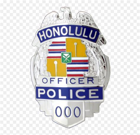 Honolulu Hawaii Custom Badge - Honolulu Police Department Badge, HD Png ...