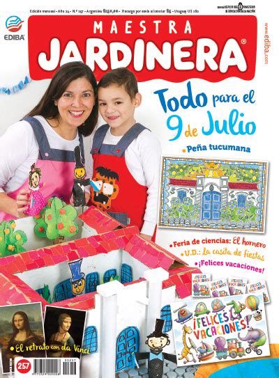 Maestra Jardinera N 257 EDIBA Revistas Preescolares Maestra