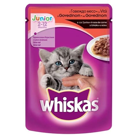 Mars Whiskas Kesica Junior Govedina