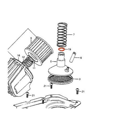 Service Moto Pieces Moteur Joint Torique Crepine Durite