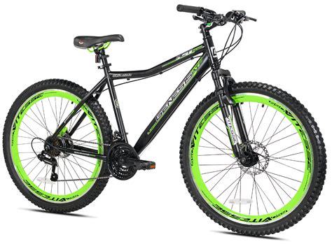 genesis  rct mens mountain bike blackgreen walmartcom