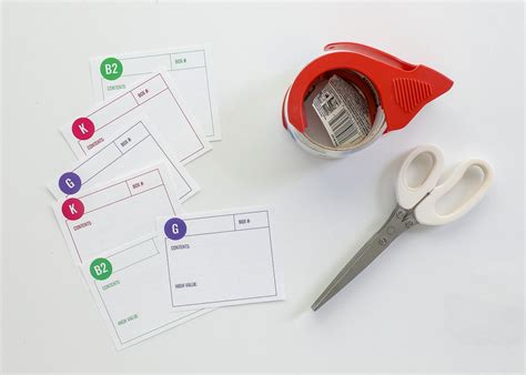 New To The Organization Toolbox Printable Moving Box Labels