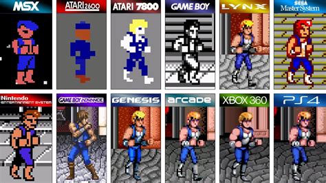 Double Dragon Msx Vs Atari Lynx Vs Gb Vs Sms Vs Nes Vs