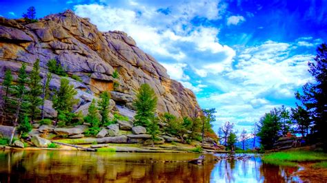 Mountain River Summer Wallpapers Wallpaper Cave