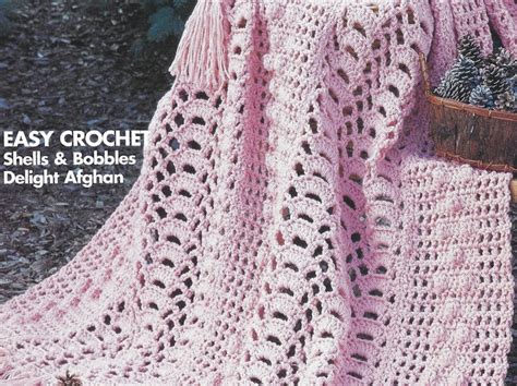 Vintage Crochet Pattern Victorian Lace Afghan Blanket Pdf Etsy