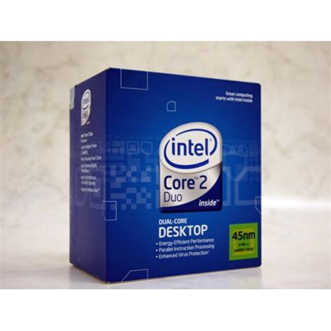 Intel Core 2 Duo E8400 2x 3 00GHz So 775 BOX Mindfactory De