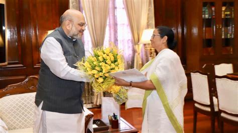 Mamata Banerjee meets Amit Shah, says discussed exclusion of 19 lakh ...