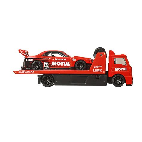 Set Masinute Hot Wheels Premium Lb Er Super Silhouette Nissan Skyline Fleet Street Team