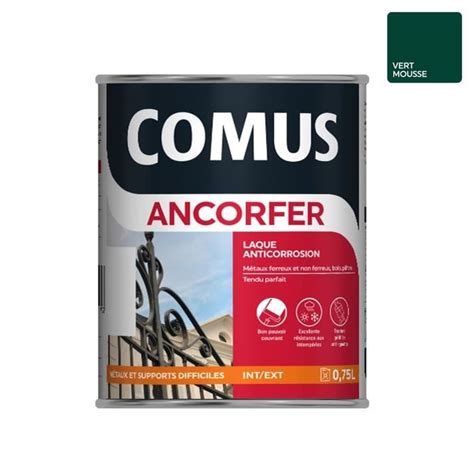 Peinture Laque Finition Ancorfer Antirouille Comus Sas Vert Bouteille