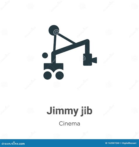 Jimmy Jib Vector Icon On White Background Flat Vector Jimmy Jib Icon