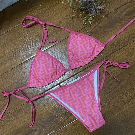 Fen 2024 Swimsuit Female Sexy Small Breasts Gathered Triangle Bikini Shopee Malaysia
