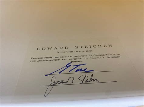 Edward Steichen Edward Steichen NUDE WITH LILACS Gelatin Silver Print MutualArt