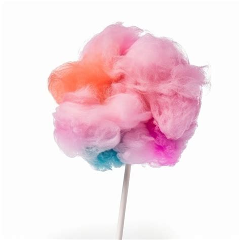 Premium Ai Image Pink Cotton Candy Illustration Ai Generative