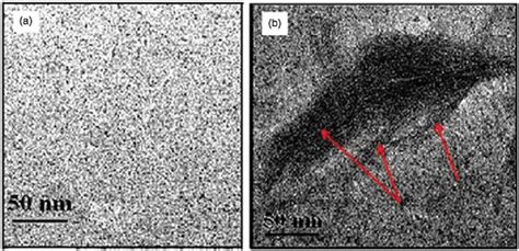 TEM Micrographs Of Chitosan Nanoparticles A Without MMT And B With