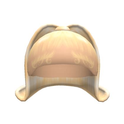 Sleek Ponytail W Flipped Ends In Blonde S Code Price RblxTrade