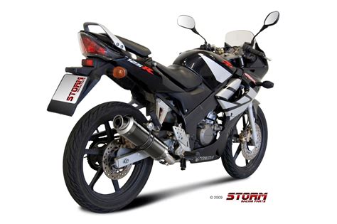 Scarico Honda Cbr R Storm Gp Inox Nero H Lxsb Storm