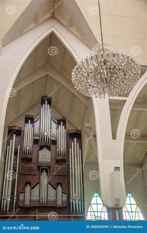 Massive Church Organ Instrument In National Ecumenical Centre In Abuja