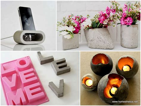 20 Cute Easy Fun DIY Cement Projects For Your Home