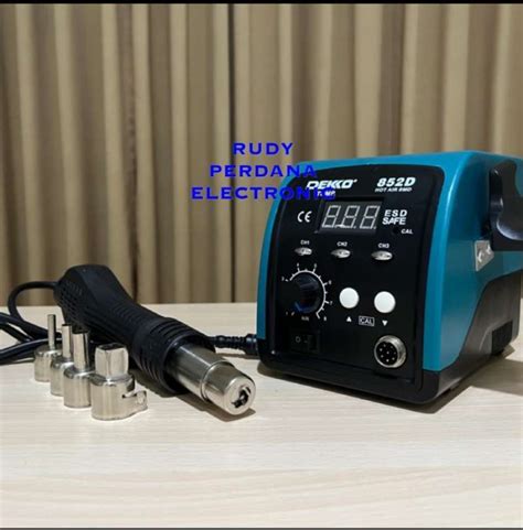 Promo SOLDER UAP WATT HOT AIR BLOWER DIGITAL SMD DEKKO D W V Diskon Di Seller