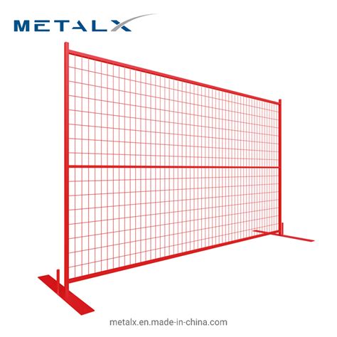 Movable Industrial Construction Site Temporary Site Safety Metal Fence