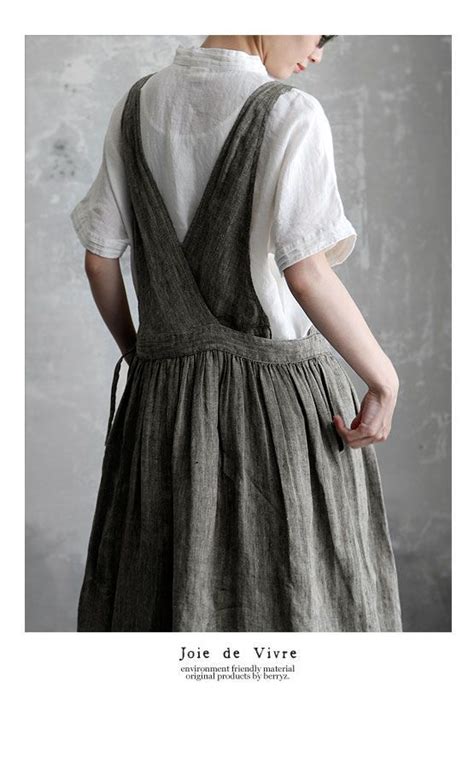 Бохо и другие стили | Linen fashion, Womens pinafore dress, Mori girl ...