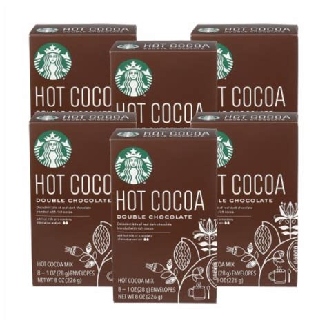 Starbucks Hot Cocoa Double Chocolate Box Pc Pk Oz Frys Food Stores