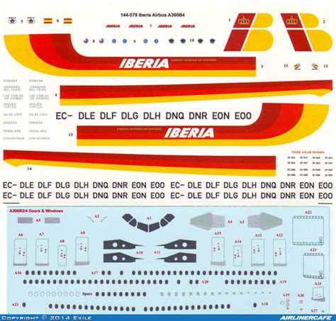 Two Six Decals Airbus A300b4 13949 Airlinercafe